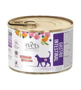 4VETS Natural Gastro Intestinal Cat - mokra karma dla kota - 185 g 4vets