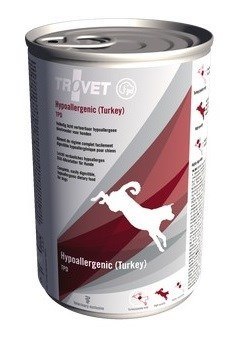 TROVET Hypoallergenic TPD z indykiem - mokra karma dla psa - 400 g TROVET