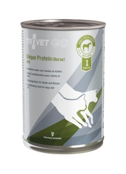 TROVET Unique Protein UPH z koniną - mokra karma dla psa i kota - 400 g TROVET