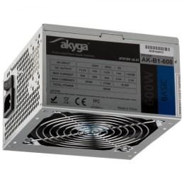 Zasilacz Akyga Basic AK-B1-600 (600 W; Pasywne; 120 mm) Akyga