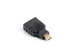 Adapter Lanberg AD-0015-BK (HDMI F - Micro HDMI M; kolor czarny) Lanberg