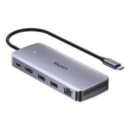 UNITEK AKTYWNY HUB USB-C 10GBPS,M.2,HDMI, PD 100W UNITEK