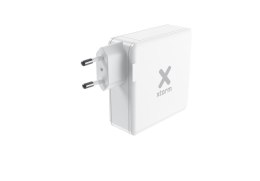 XTORM ŁADOWARKA SIECIOWA USB 3-PORTOWA 140W USB-C PD3.1 EPR GAN, BIAŁA (USB-C PD EPR 140W, USB-C PD100W, USB-A QC 3.0) Xtorm