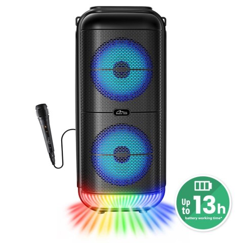 MEDIA-TECH PRZENOŚNY GŁOŚNIK BLUETOOTH 5.3 BT POWER AUDIO DISCO Media tech