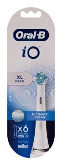 Braun Końcówki Oral-B EB6 iO Ultimate Clean Białe Braun