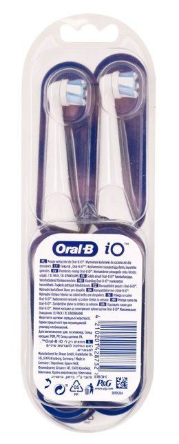 Braun Końcówki Oral-B EB6 iO Ultimate Clean Białe Braun