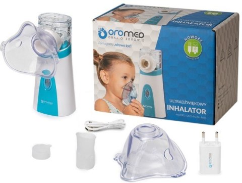 Inhalator przenośny OROMED ORO-MESH PRO+zasilacz Oromed