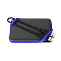 Dysk zewnętrzny HDD Silicon Power A62 Game Drive (1TB; 2,5"; USB 3.2; 5400 obr/min; Blue; SP010TBPHD62SS3B) Silicon Power